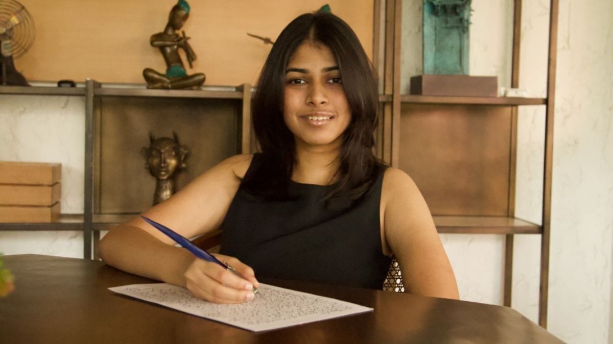 Teen Calligraphy Prodigy: Tishya Pansari’s Journey from Gucci Collaborations to Building a Global Art Community