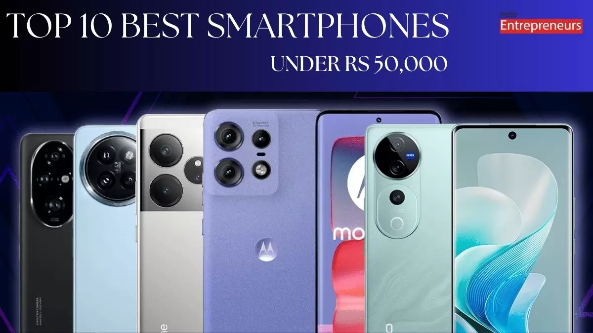 Top 10 Best Smartphones Under Rs 50,000, with Flagship Features in 2024